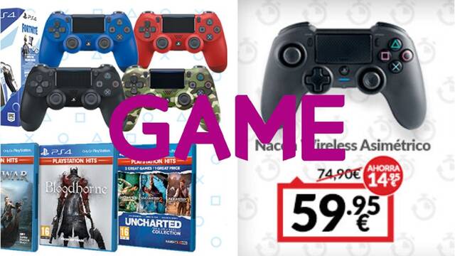 Ofertas GAME en mandos