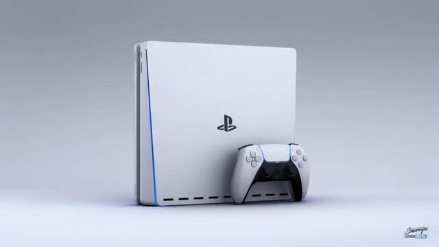 Render del mando Dualsense