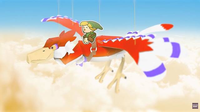 The Legend of Zelda  al estilo Paper Mario