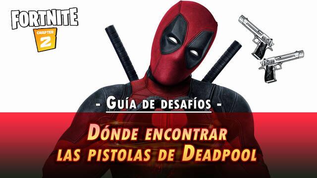 Desaf�o Fortnite: Encuentra las pistolas de Deadpool - SOLUCI�N - Fortnite Battle Royale