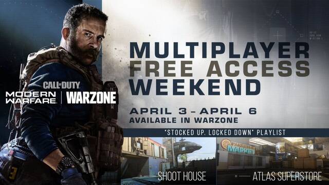 Dos mapas de Modern Warfare gratis en Call of Duty: Warzone este fin de semana.