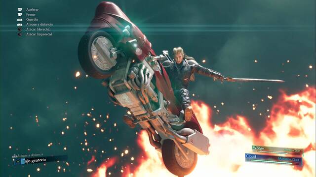 Roche (motocicleta)  y c�mo derrotarlo en Final Fantasy VII Remake - Final Fantasy VII Remake