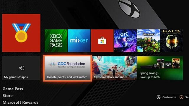 Xbox y la CDC Foundation