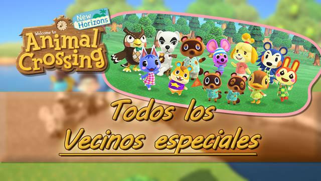 TODOS los vecinos especiales en Animal Crossing: New Horizons - Actualizado - Animal Crossing: New Horizons