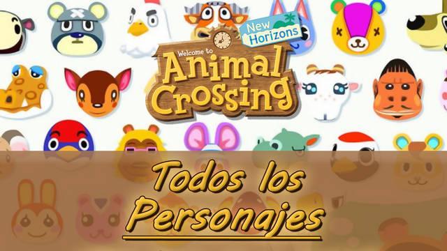 TODOS los vecinos de Animal Crossing: New Horizons - Tipos y personalidades - Animal Crossing: New Horizons