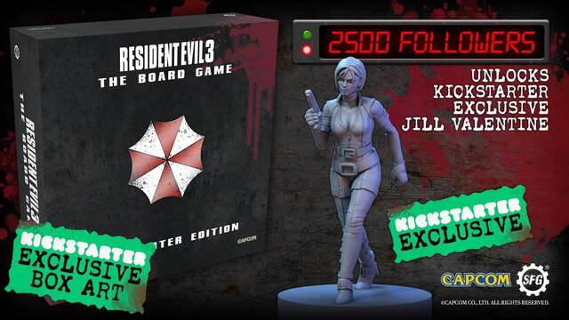 Resident Evil 3 The board Game