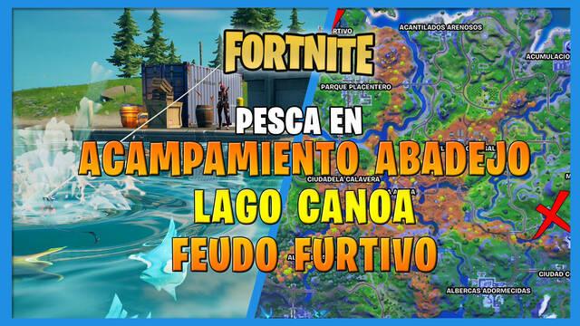 Fortnite: c�mo pescar en Acampamiento Abadejo, Lago Canoa o Feudo Furtivo - Fortnite Battle Royale