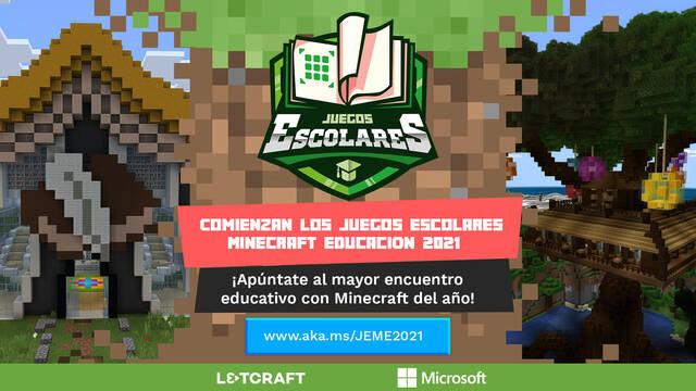 Juegos Escolares Minecraft Educaci�n 2021