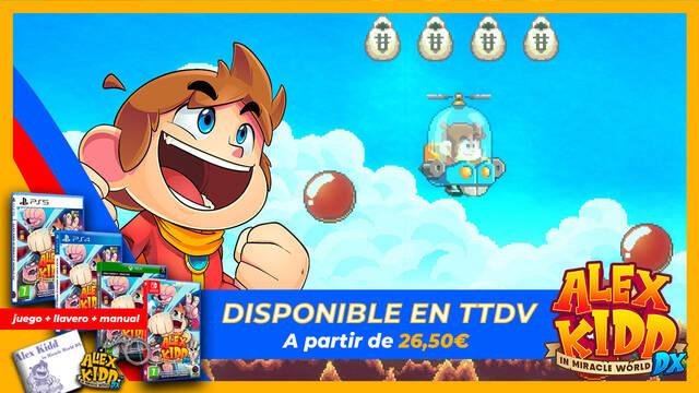Alex Kidd in Miracle World DX reserva tu tienda de videojuegos