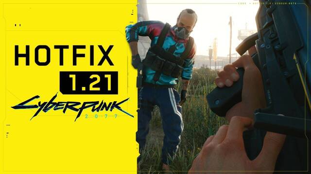 Parche 1.21 de Cyberpunk 2077 ya disponible.