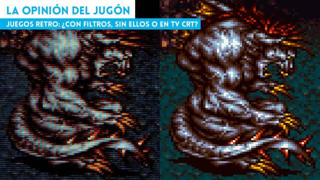 Juegos retro: �con filtros, sin ellos o en TV CRT?