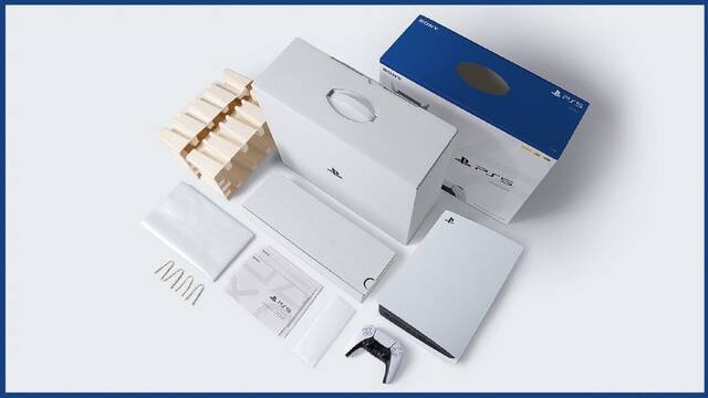 PS5 PS4 cajas reciclados