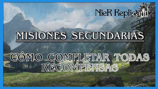 NIeR Replicant: Misiones secundarias - Cu�ndo, d�nde y c�mo completarlas - NieR Replicant ver.1.22474487139...