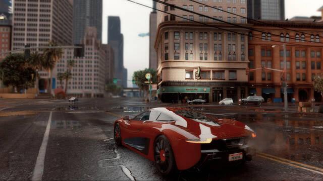 As� luce Grand Theft Auto V a 4K y con ray tracing gracias a un mod en PC.