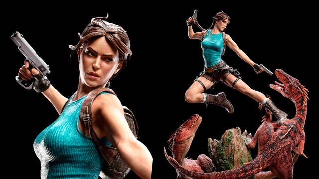Así es la nueva figura de Lara Croft creada por Weta Workshop, de 1200 euros