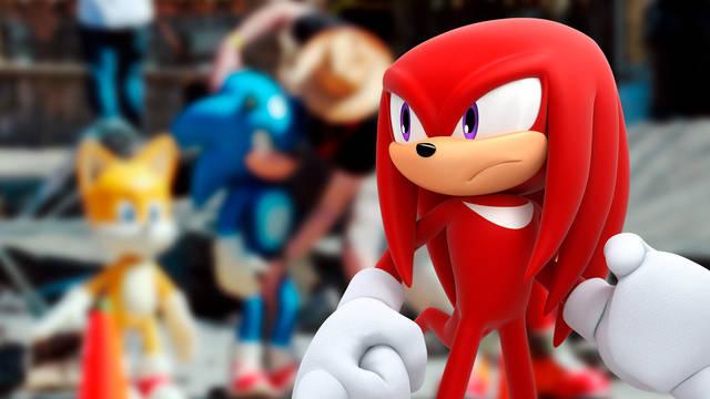 Sonic La Película 2: Fotos del rodaje revelan el diseño de Knuckles