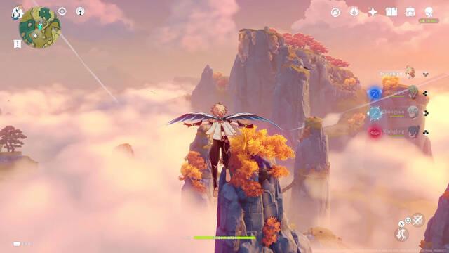 Genshin Impact gameplay en PS5