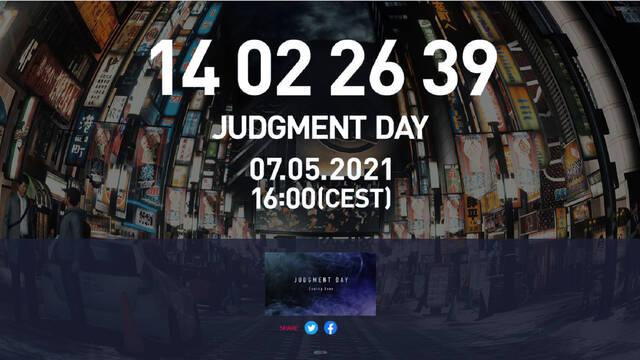 Judgment Day web cuenta atr�s Lost Judgment