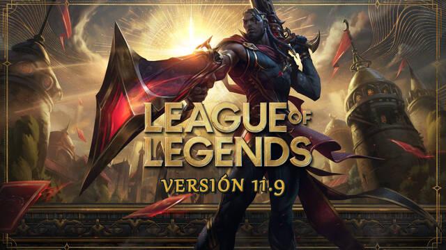 League of Legends v11.9: Ajustes a campeones, cambios de objetos y novedades
