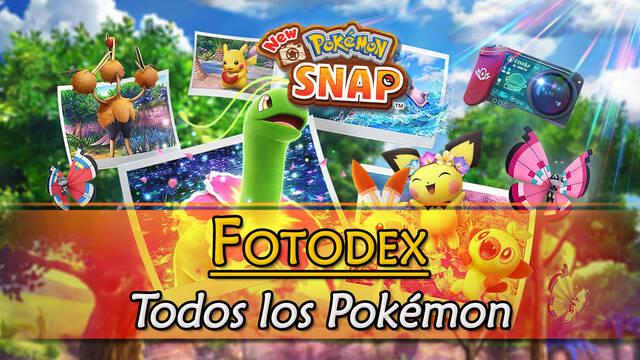 New Pok�mon Snap: Pok�dex al 100% - TODOS los Pok�mon y c�mo encontrarlos - New Pok�mon Snap