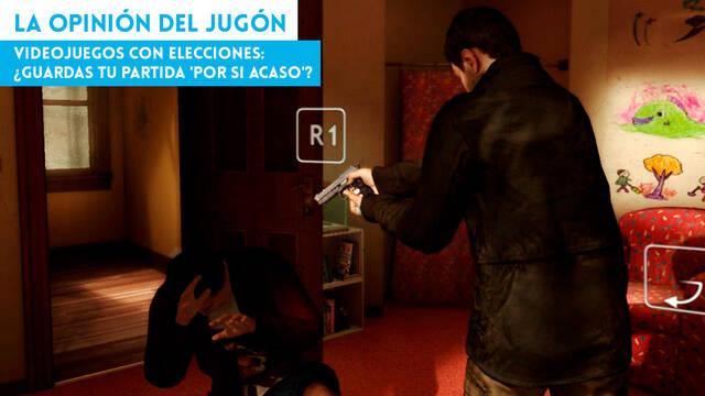 Videojuegos con elecciones: �guardas tu partida 'por si acaso'?