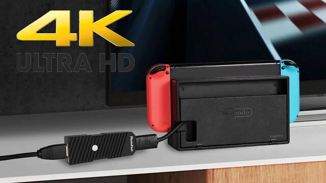 Nuevo perif�rico para actualizar la Nintendo Switch a 4K