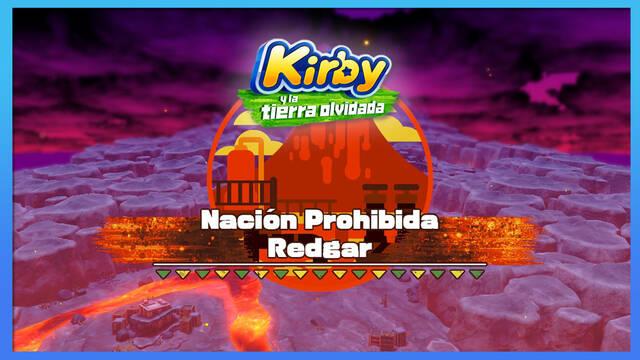 Nación Prohibida Redgar en Kirby y la tierra olvidada: Waddle Dees y fases - Kirby y la tierra olvidada