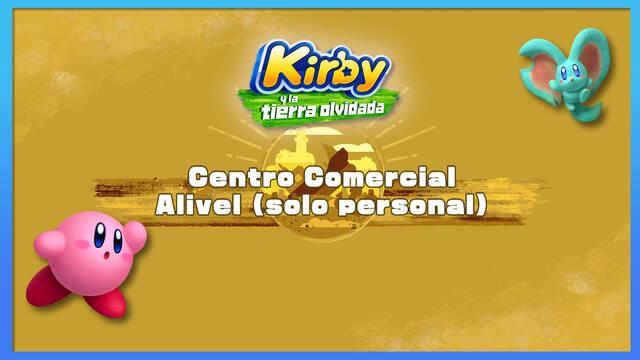 Centro Comercial Alivel (solo personal) en Kirby y la tierra olvidada: Waddle Dees y misiones - Kirby y la tierra olvidada
