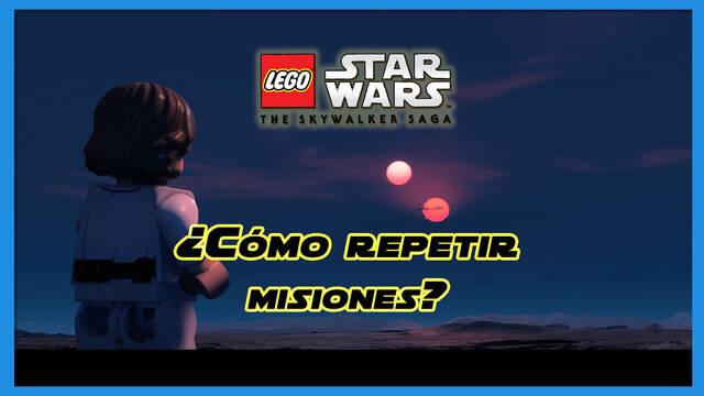 LEGO Star Wars The Skywalker Saga: Cómo repetir misiones y niveles