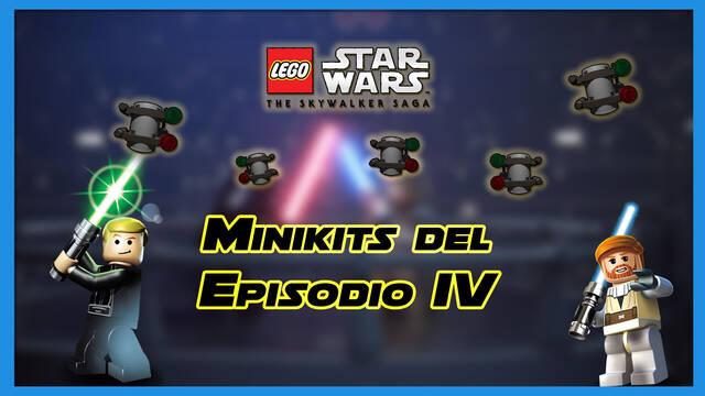 Minikits y desafíos Episodio IV LEGO Star The Skywalker Saga