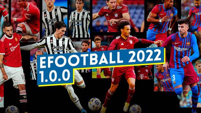 eFootball 2022 gratis versión 1.0 ya disponible en PlayStation, Xbox y PC