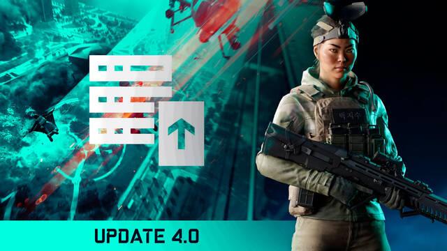 Battlefield 2042 recibirá la gran actualización 4.0 la semana que viene.