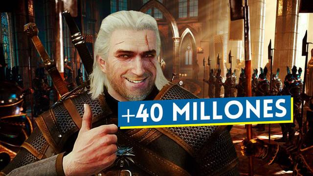 The Witcher 3 supera los 40 millones de copias vendidas
