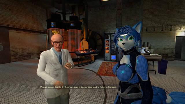 La actriz de Krystal de Star Fox Adventures vuelve a prestarle su voz al personaje en un mod de Half-Life 2