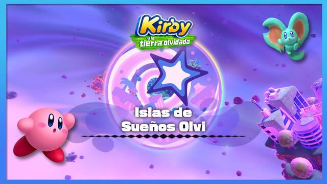 Islas de Sueños Olvi en Kirby y la tierra olvidada: Fragmentos y fases - Kirby y la tierra olvidada