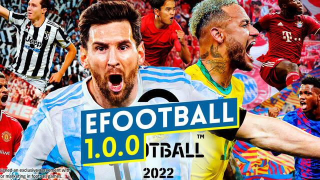 eFootball 22 versión 1.0 se lanza el 14 de abril