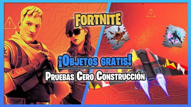 Pruebas de Cero construcci�n en Fortnite y recompensas gratis