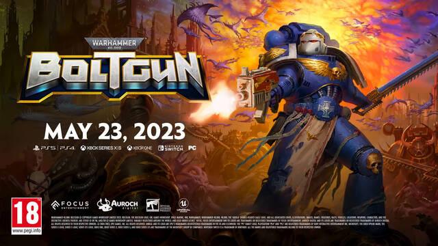 Warhammer 40,000: Boltgun shooter cl�sico se lanza el 23 de mayo
