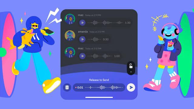 Discord incluye por fin los mensajes de voz