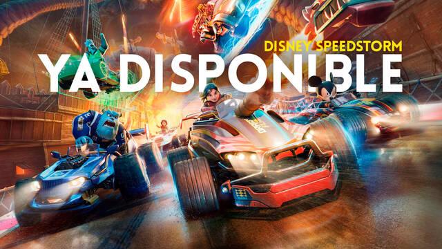 Disney Speedstorm, el Mario Kart de Disney, ya disponible en todas las plataformas.