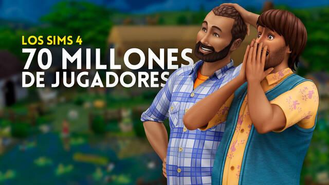 Los Sims 4 es el juego m�s jugado de la saga.
