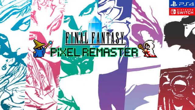 FINAL FANTASY Pixel Remaster series on PS4 and Nintendo Switch