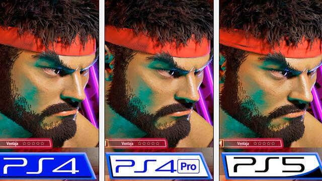 Nueva comparativa gráfica de Street Fighter 6