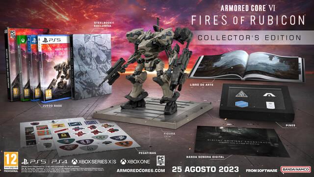 Armored Core 6 llega el 25 de agosto a PlayStation, Xbox y PC.