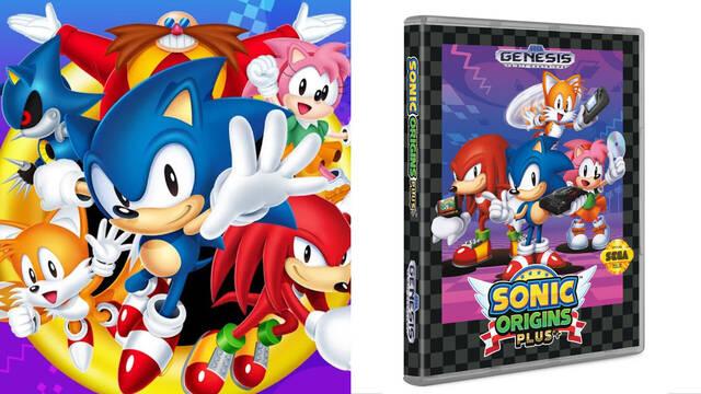 Reveladas las portadas alternativas de Sonic Origins Plus