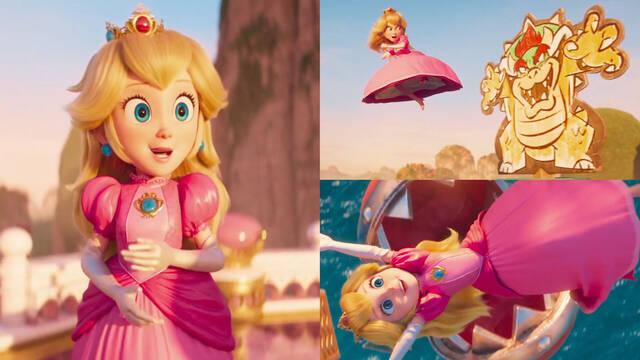 La Princesa Peach se luce en un nuevo clip de Super Mario Bros: La Película