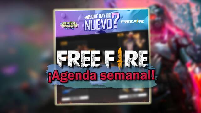 FREE FIRE | Agenda semanal del 5 al 8 de abril: Todas las novedades de la tienda