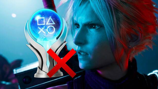 Ahora mismo no puedes conseguir el platino de Final Fantasy 7 Rebirth si no tienes la edici�n f�sica del juego.