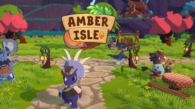 As� es Amber Isle, un encantador juego en el que hay que gestionar una tienda en una isla con dinosaurios