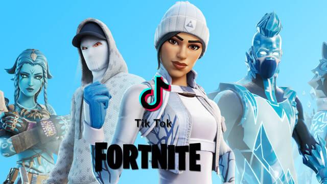 Descubren que Epic Games estaría intentando integrar redes como TikTok superpuestas en Fortnite